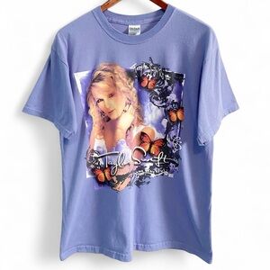 Taylor Swift Rare Stay Beautiful 2007
First Tour Debut Album Butterfly Shirt